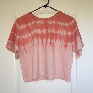 Tie dye oversized champion tshirt